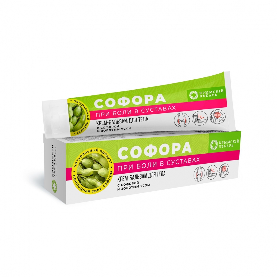 Крем-бальзам для тела при боли в суставах Софора 90 г