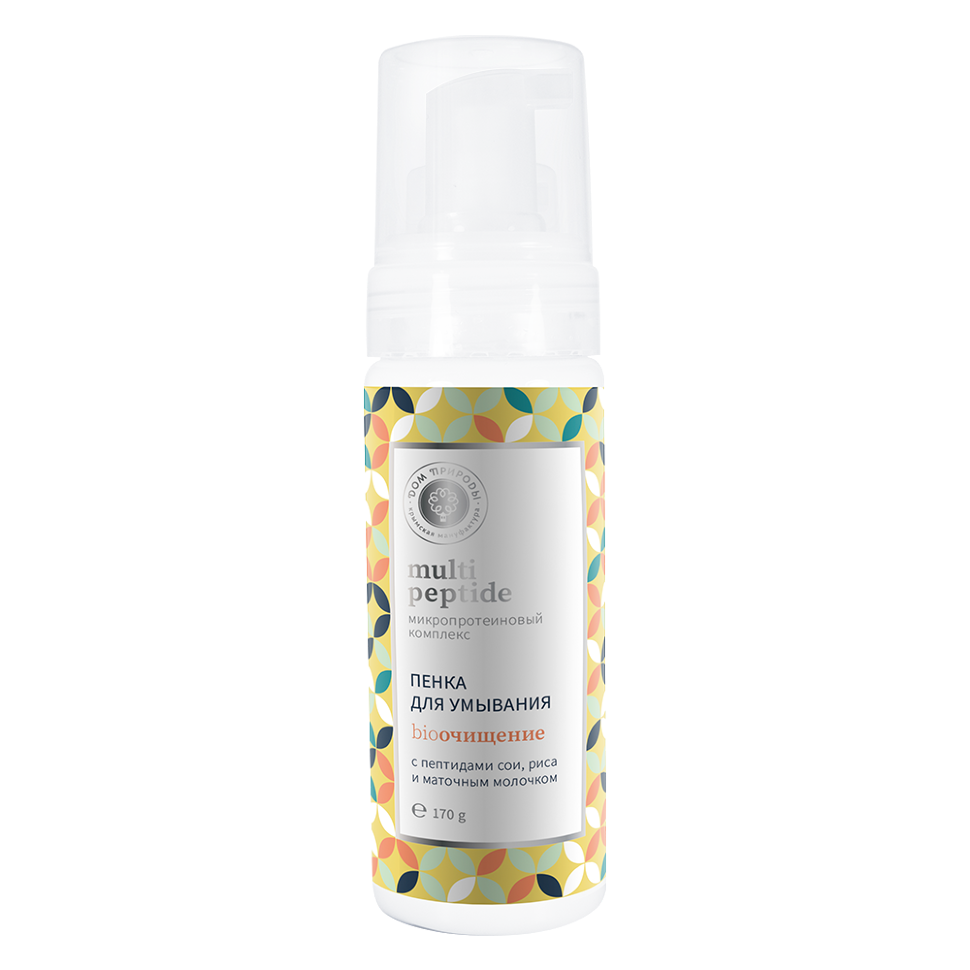 Пенка для умывания Bio очищение Multi peptide 170 г