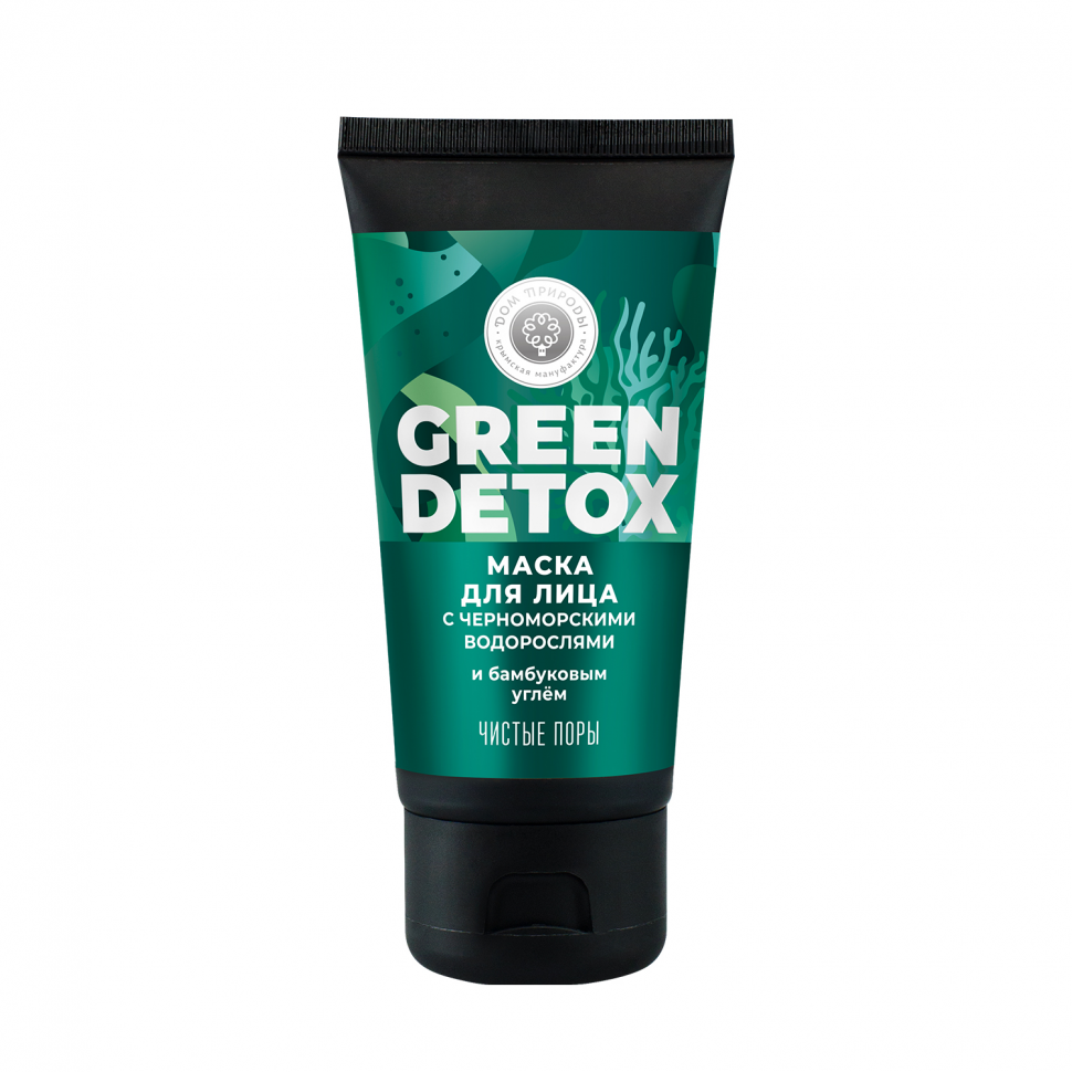 Маска для лица чистые поры Green Detox 75 г