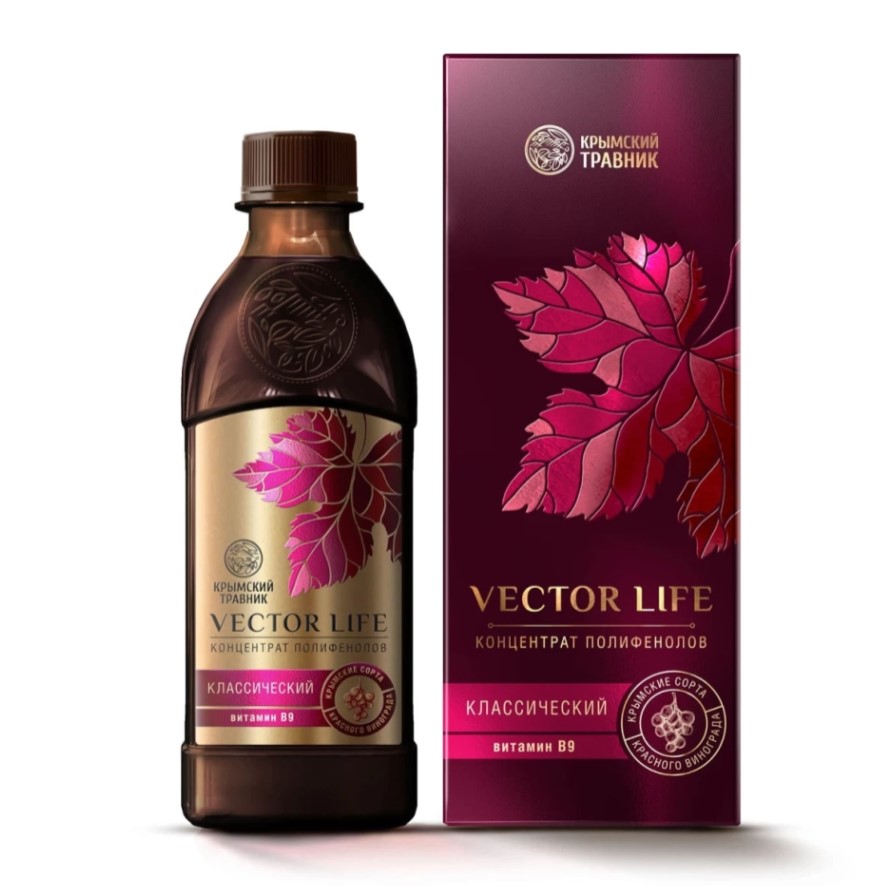 Концентрат полифенолов Классический Vector life 250 мл