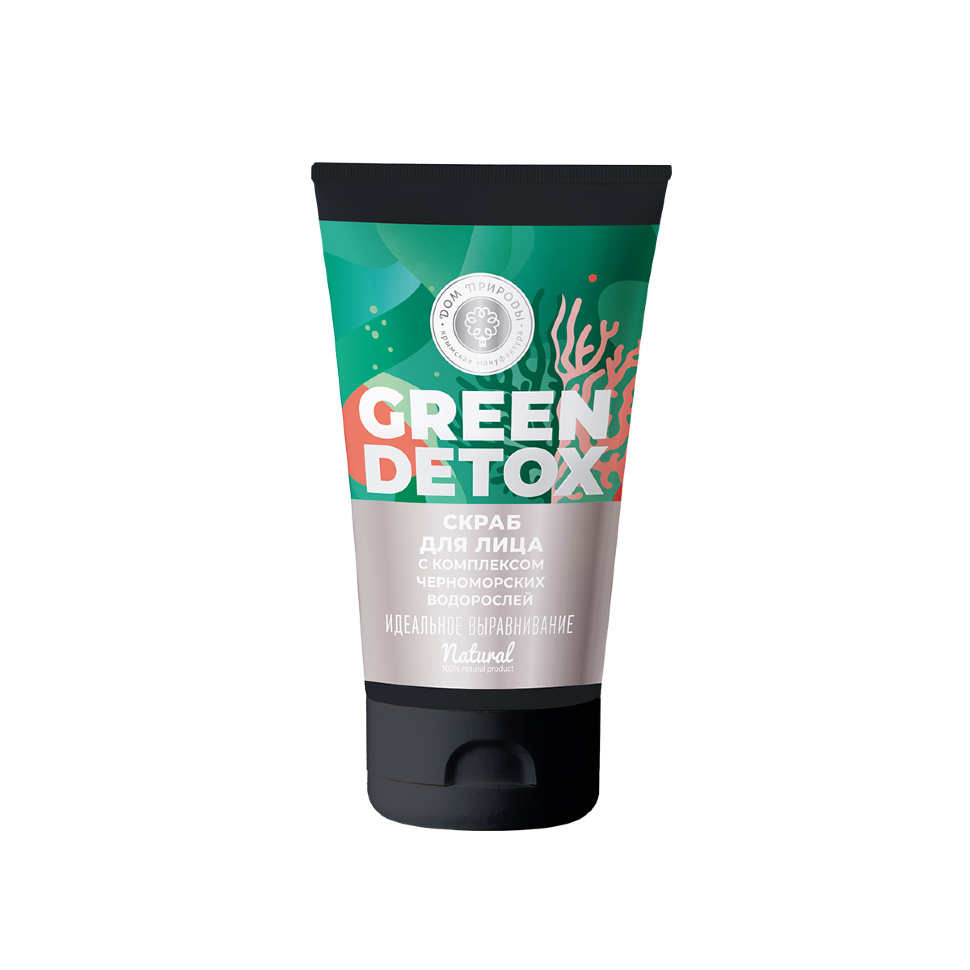 Скраб для лица идеальное выравнивание Green Detox 130 г