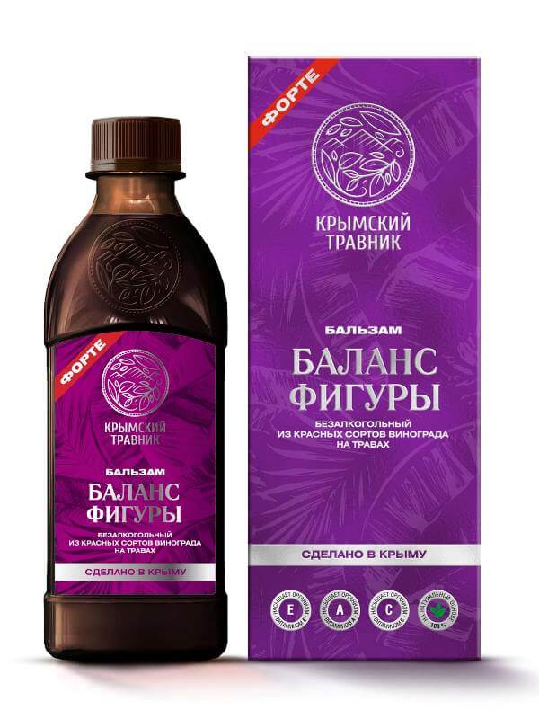 Бальзам Баланс фигуры без сахара 250 мл