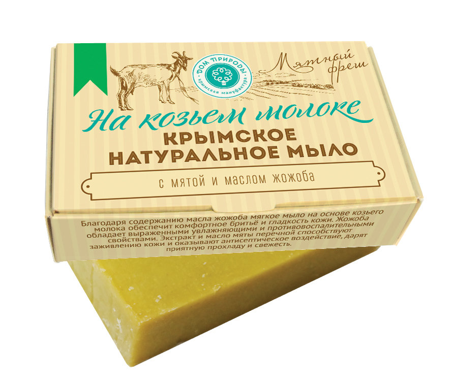 Мыло мятный фреш на козьем молоке 100 г