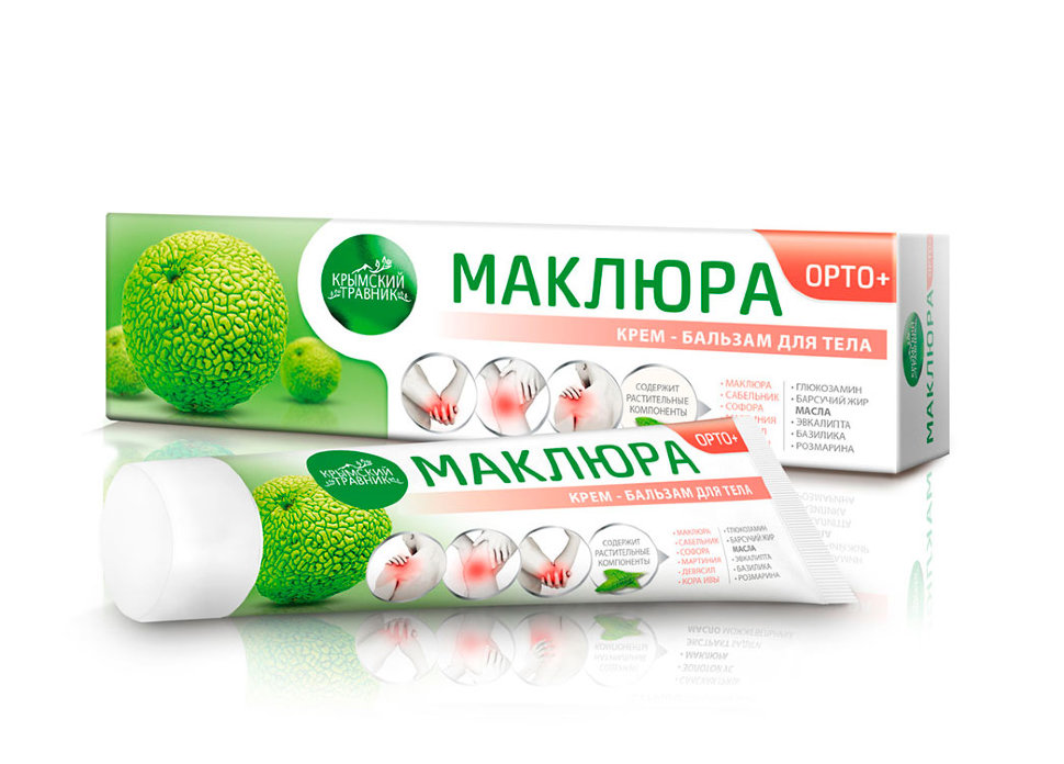 Крем-бальзам для тела Орто+ Маклюра 100 г