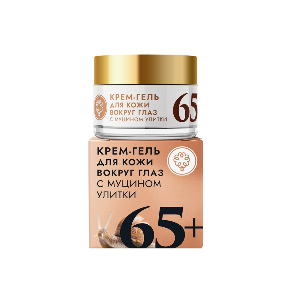 Крем-гель для кожи вокруг глаз с муцином улитки 65+ МУ 15г