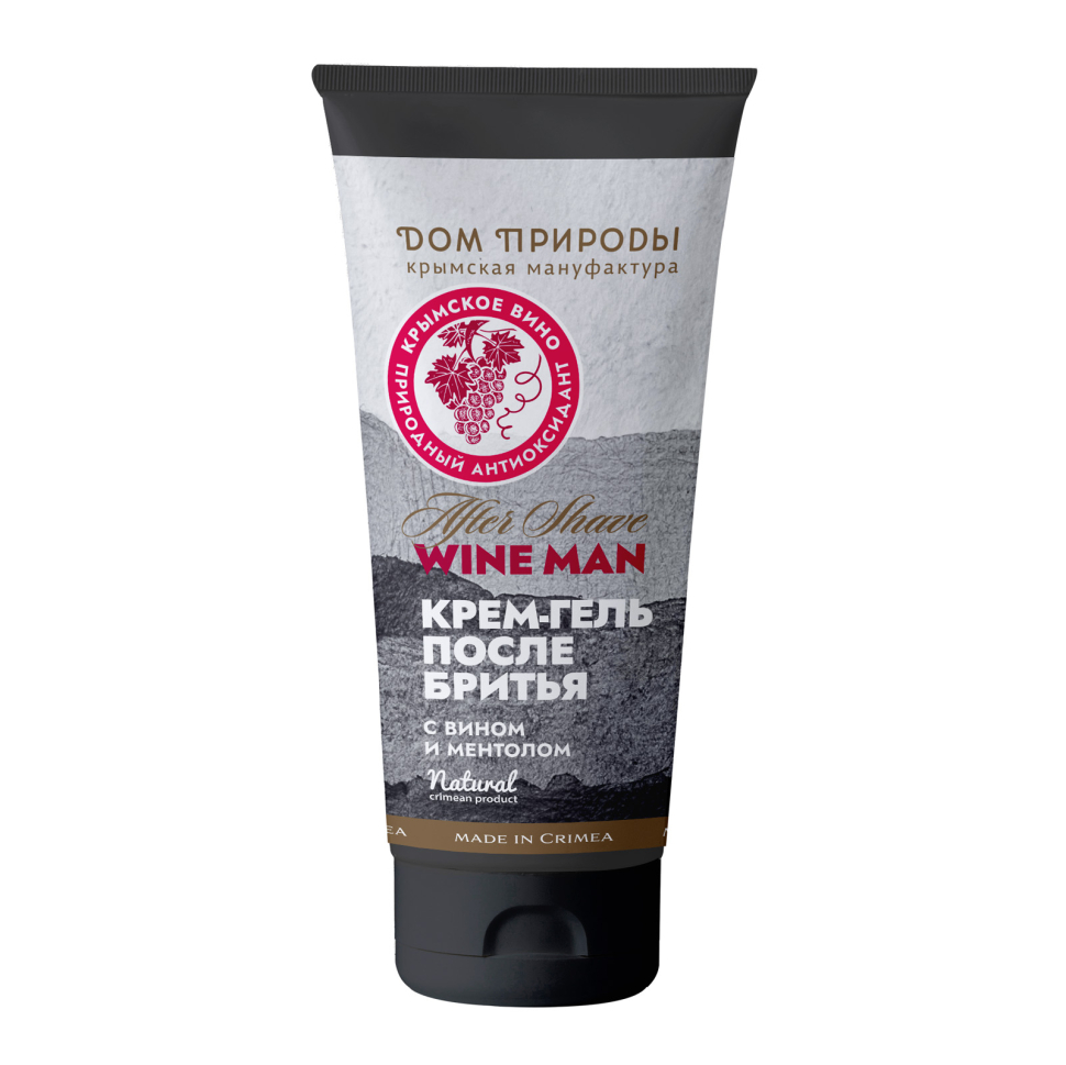 Крем-гель после бритья с вином и ментолом Wine Man 70 г