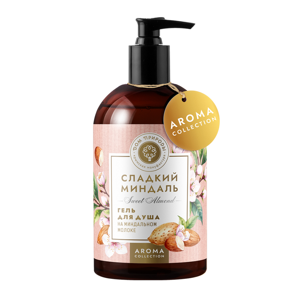 Гель для душа на миндальном молоке 300 мл