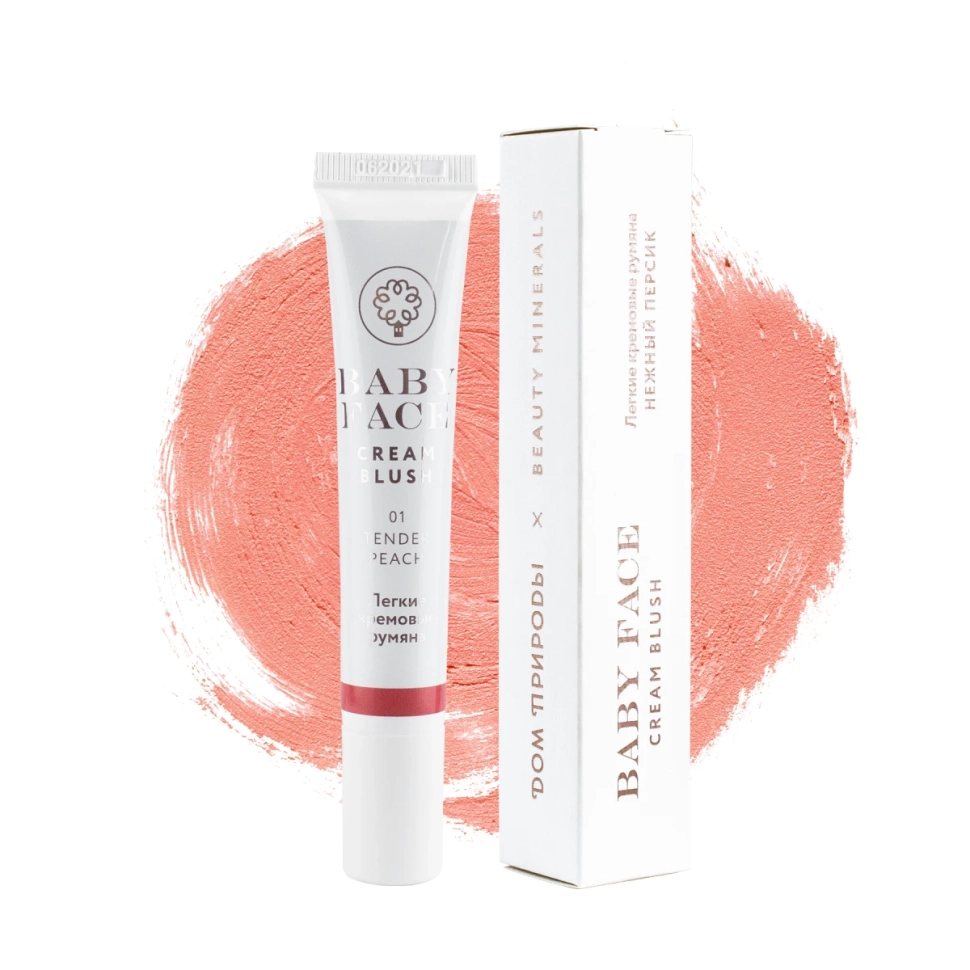 Румяна кремовые Нежный персик Beauty Minerals 20 г