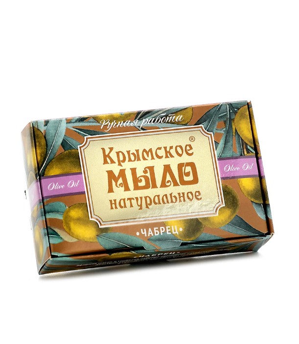 Мыло на оливковом масле Чабрец 2020 МН 100г