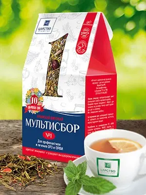 Мультисбор №1 для профилактики и лечения ОРЗ и ОРВИ 80 г