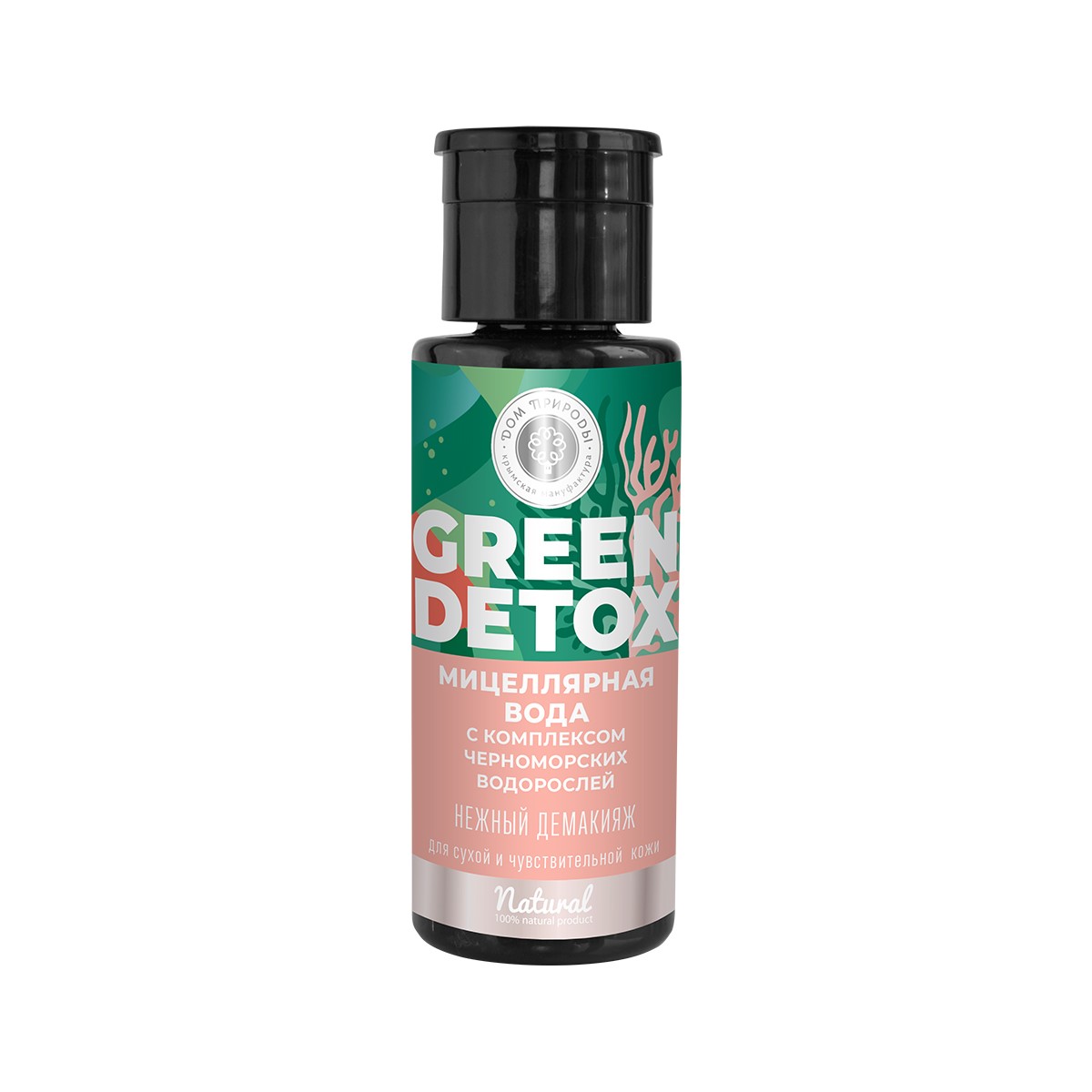 Мицеллярная вода Green Detox нежный демакияж 150 г