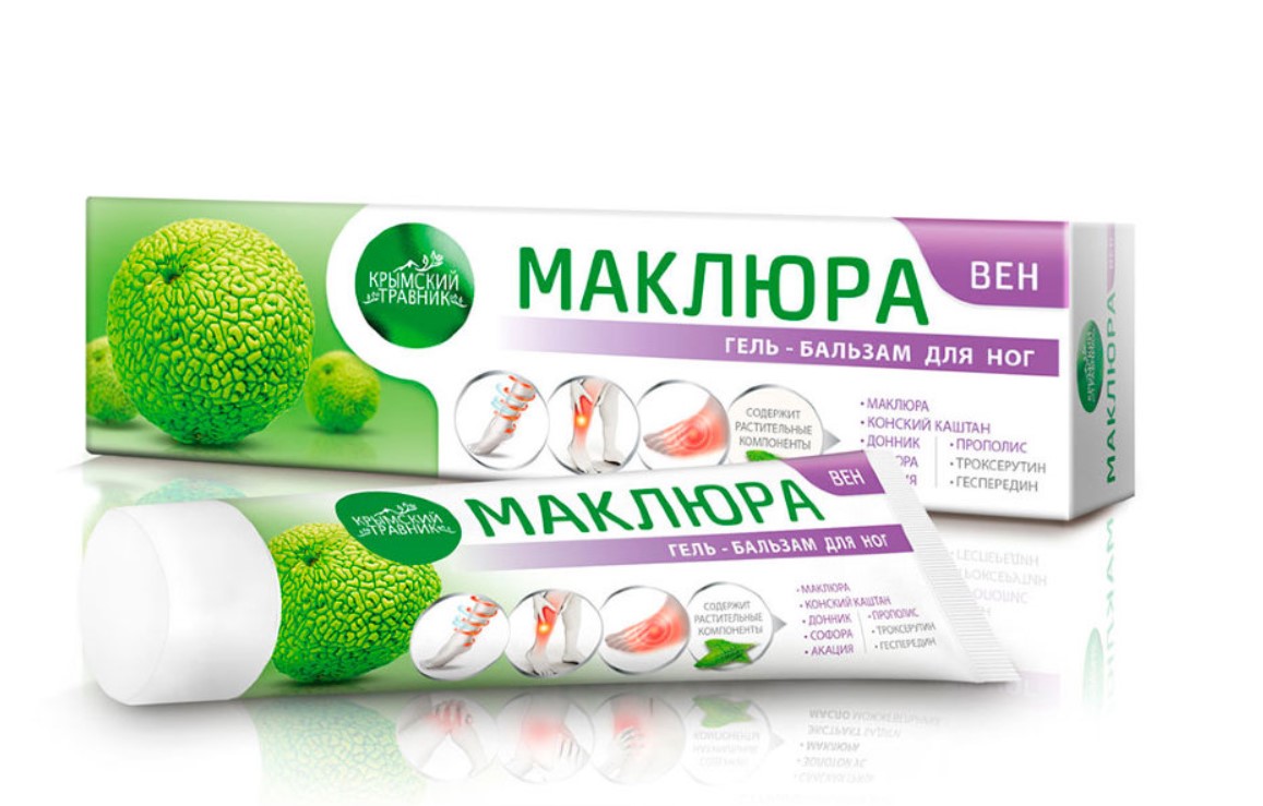 МАКЛЮРА гель-бальзам для ног ВЕН 100 мл