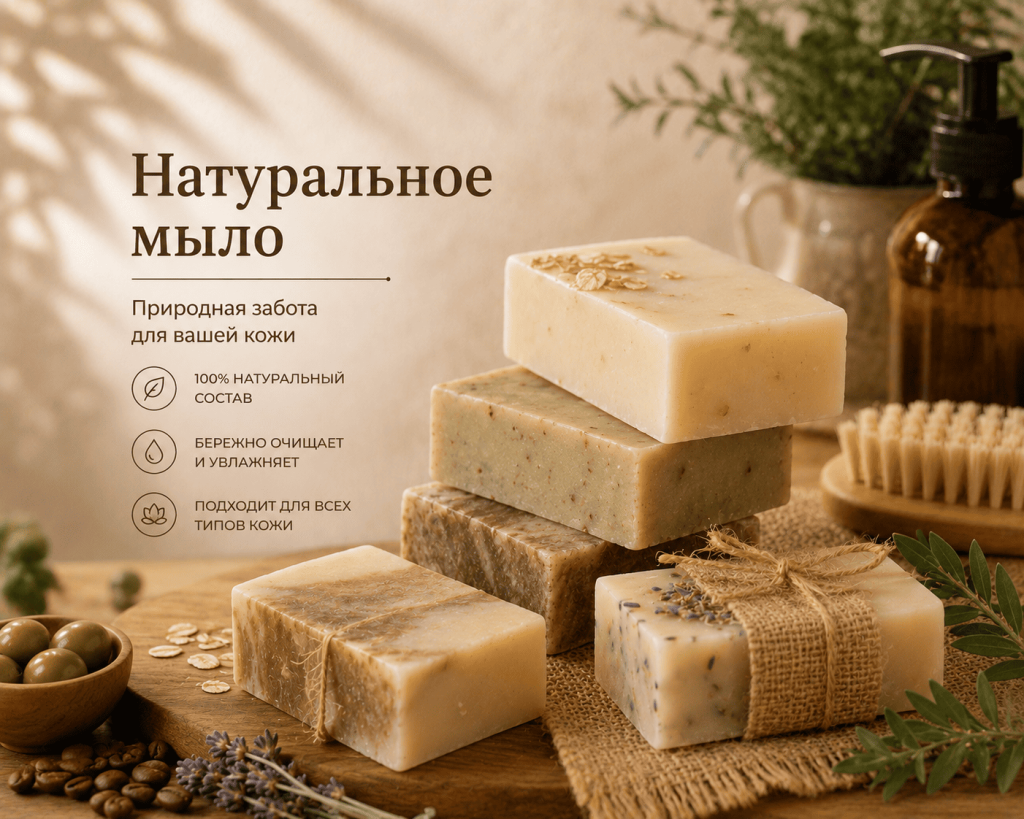 Натуральное мыло купить