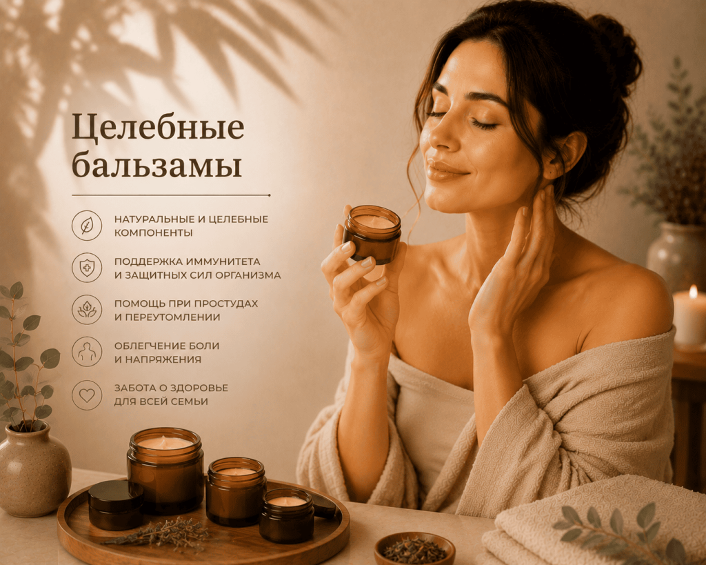 Целебные бальзамы купить