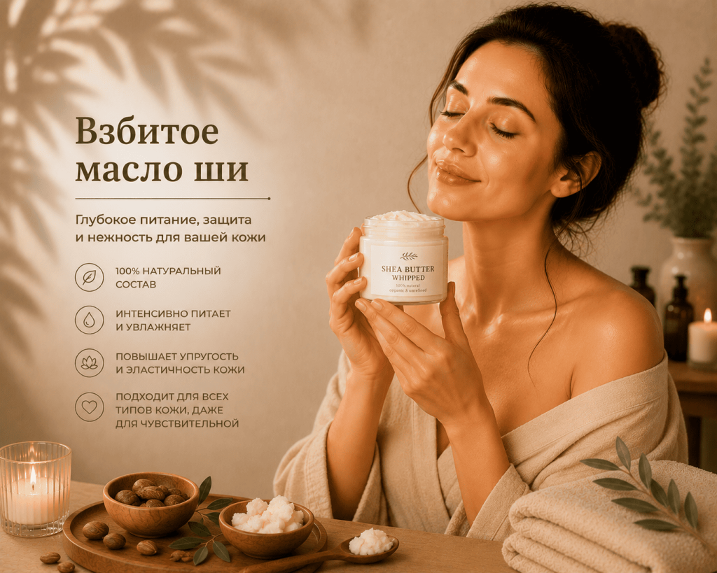 Взбитое масло ши купить