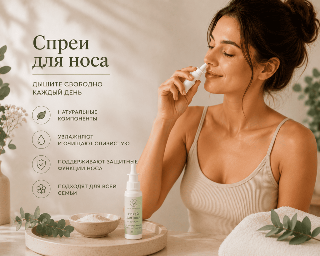 Спрей для носа