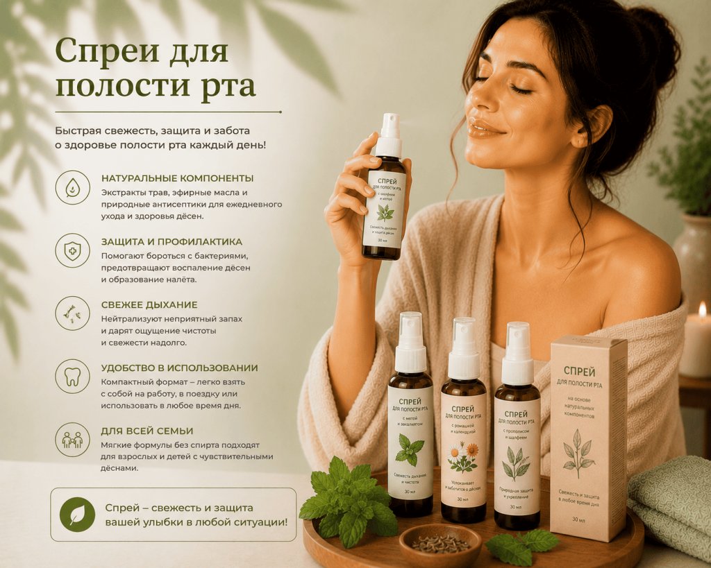 Спреи для полости рта купить