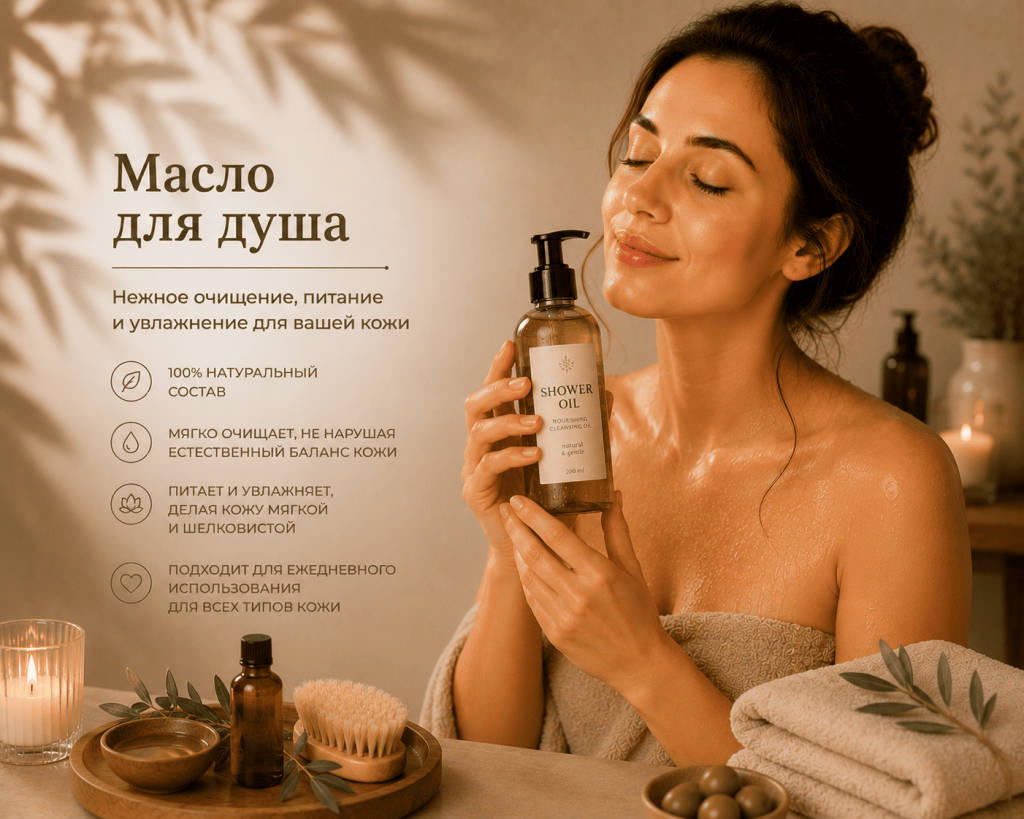 Масло для душа купить