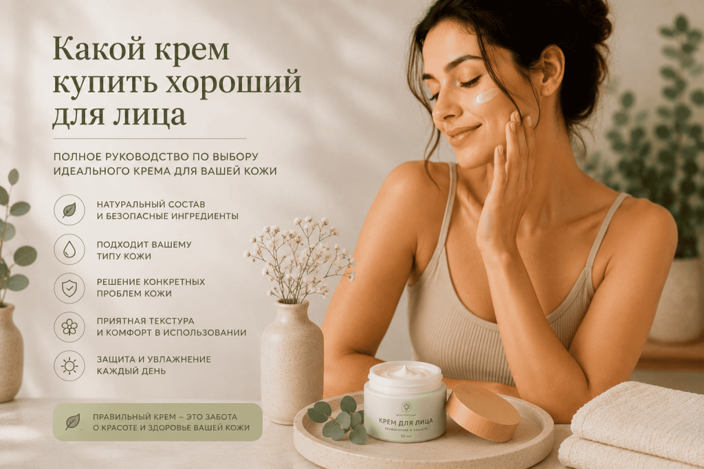 какой крем купить хороший для лица в Москве