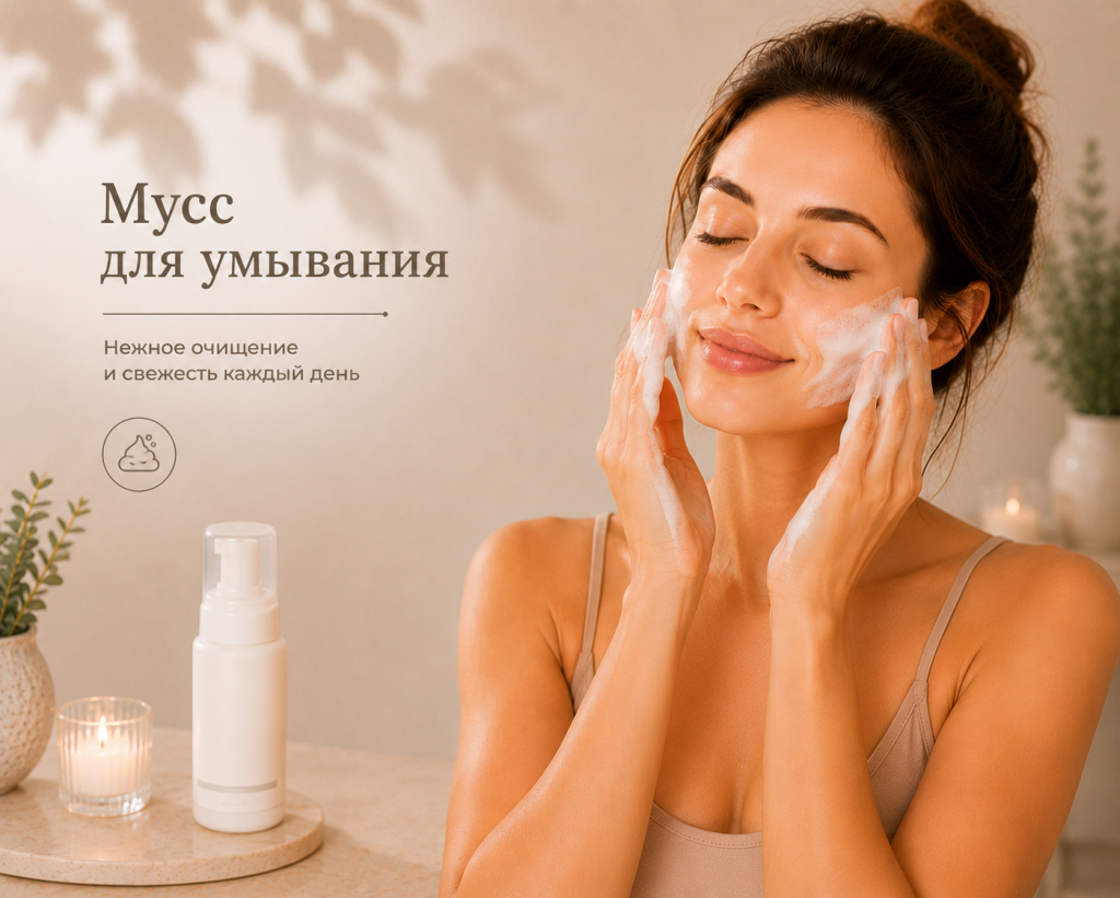 Мусс для умывания купить