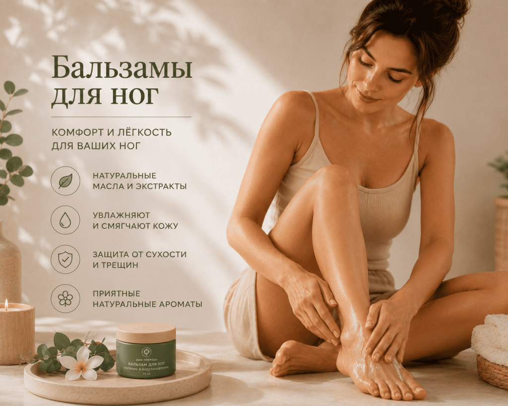 Бальзамы для ног купить