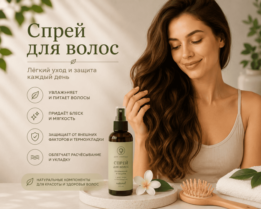 Спрей для волос купить