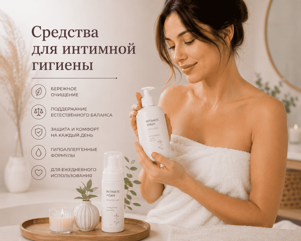 Средства для интимной гигиены купить