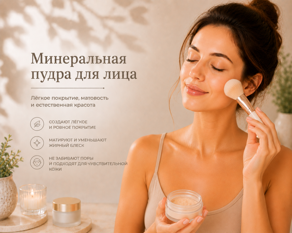 Минеральная пудра для лица цена