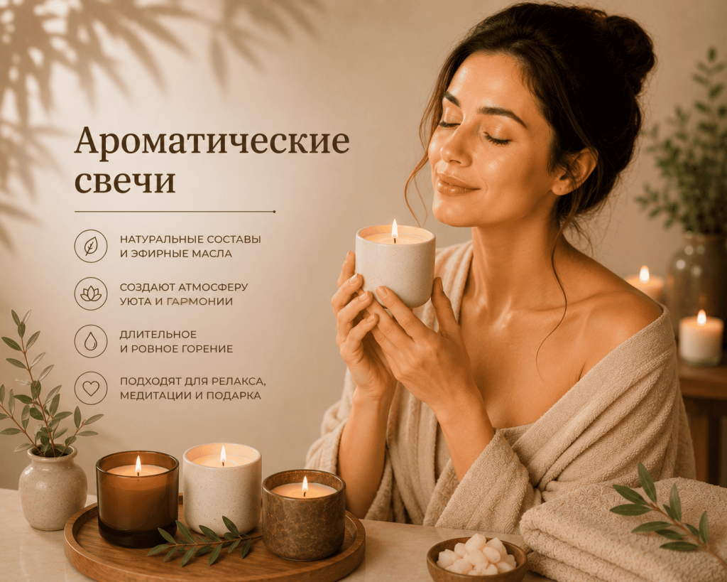 Ароматические свечи купить