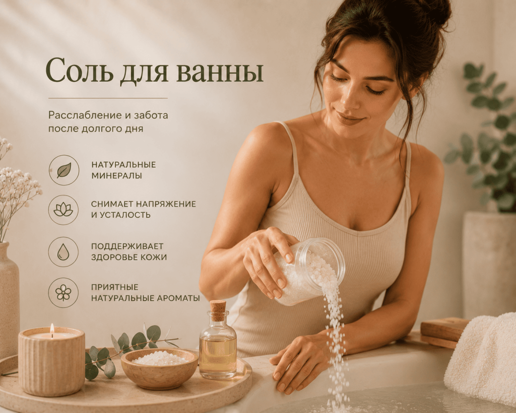 соль для ванны купить
