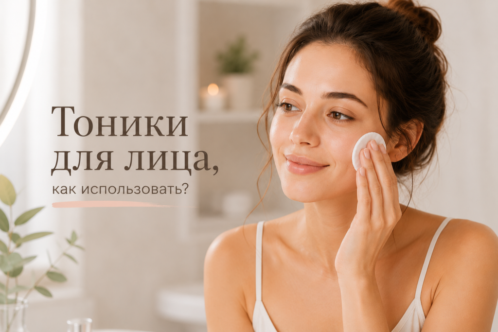 Для чего нужен тоник для лица