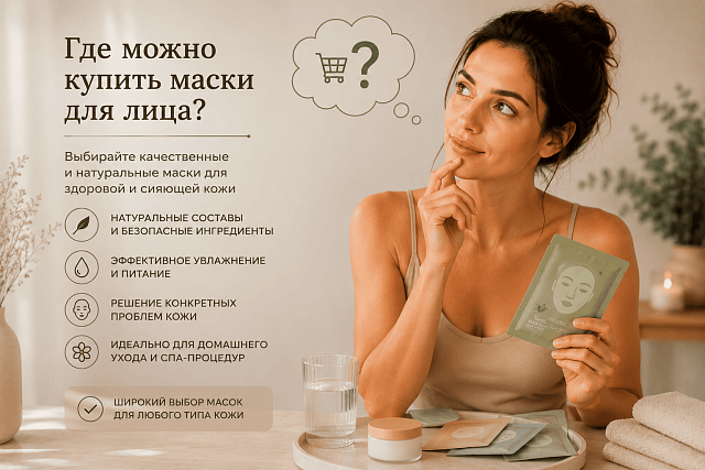 Где можно купить маски для лица